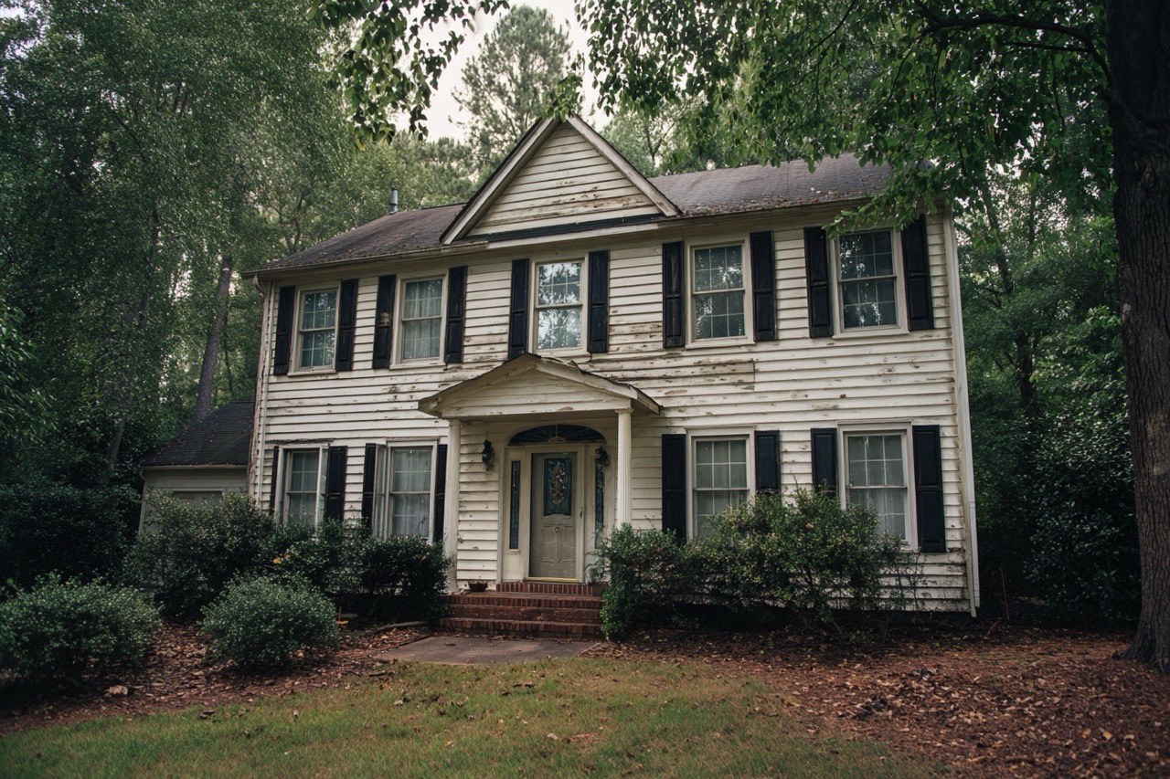 Family home for sale during divorce in North Carolina