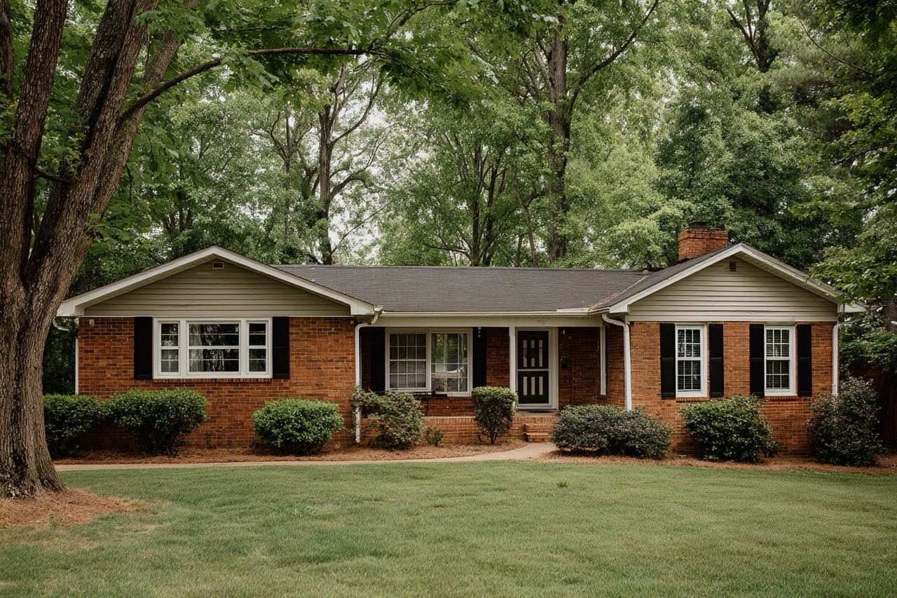 Inherited property for sale in North Carolina showing traditional residential architecture