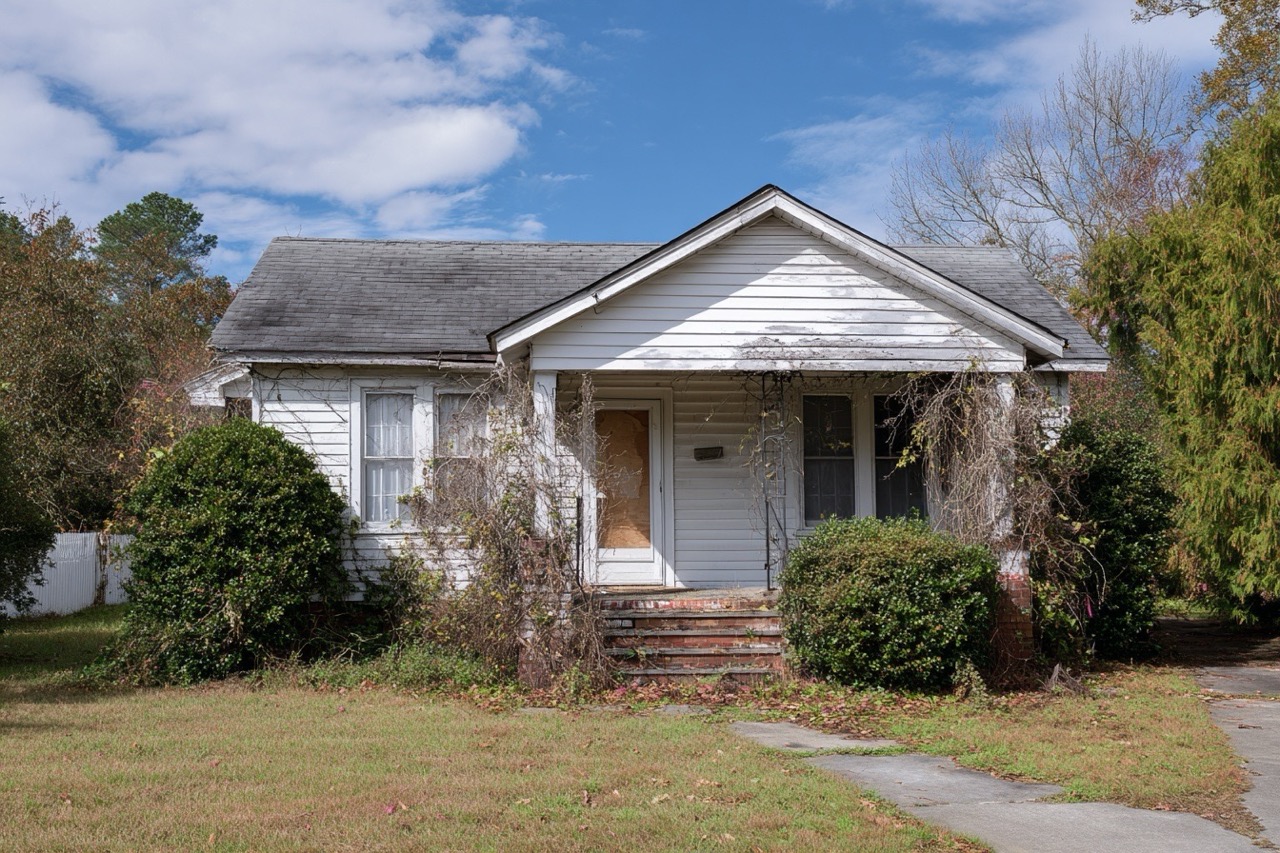 north carolina rental property requiring repairs and renovations