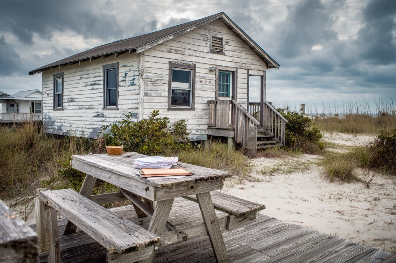 Coastal North Carolina property with lien clearance documentation