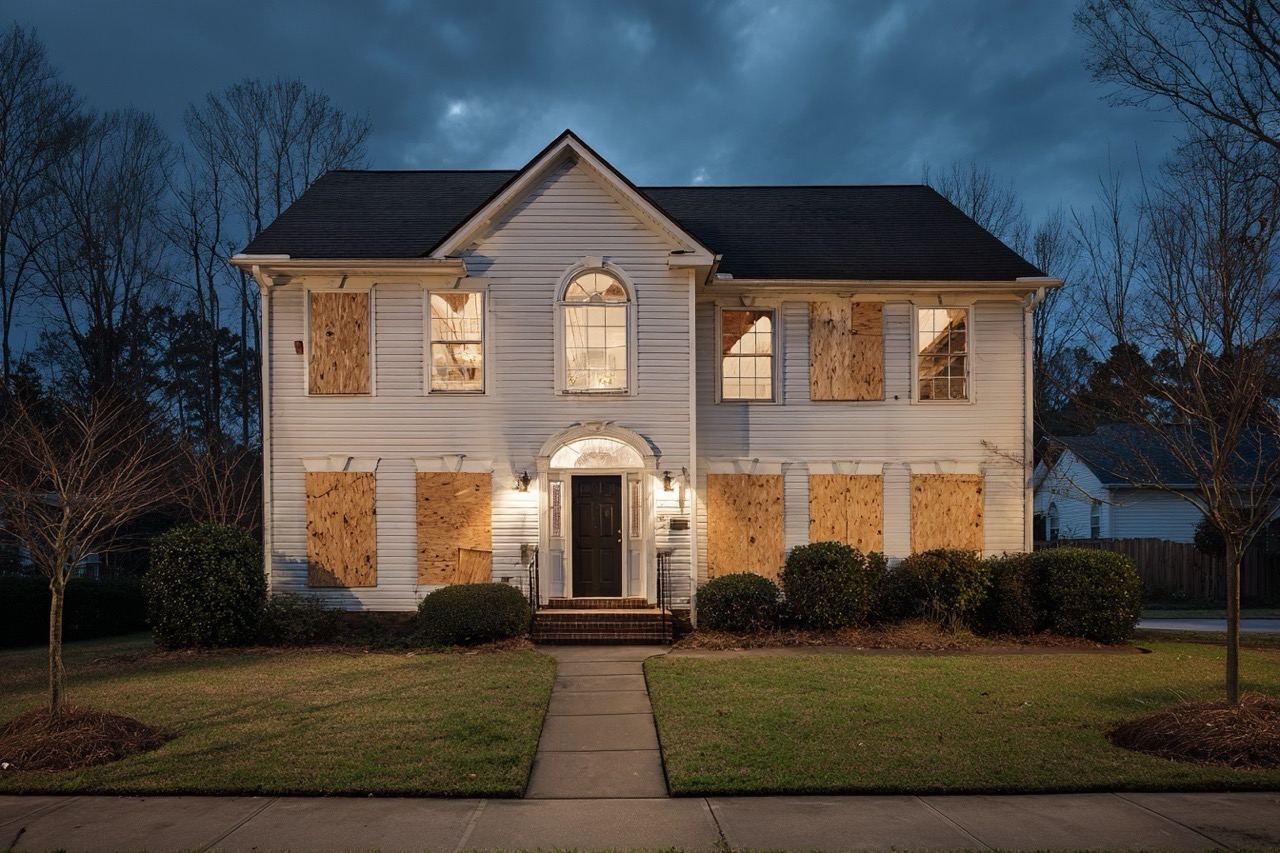 Storm damaged residential property for sale in North Carolina